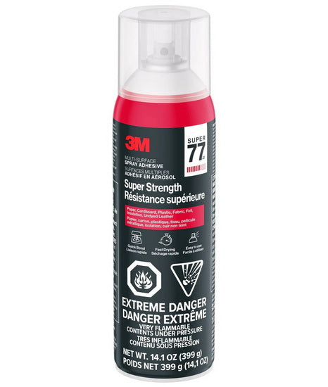 Super 77 multipurpose spray adhesive