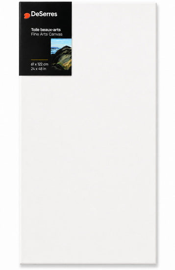 Toile Beaux-Arts 24 x 48 x 3/4 po