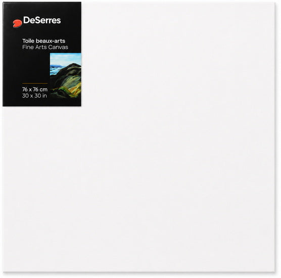 Toile Beaux-Arts 30 x 30 x 3/4 po