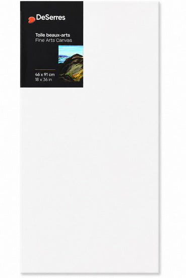 Toile Beaux-Arts 18 x 36 x 3/4 po