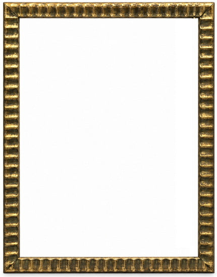 Cadre sans Marie-Louise noir or - 18X24 po