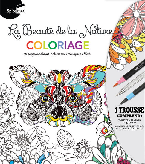 Coloriage la beauté de la nature
