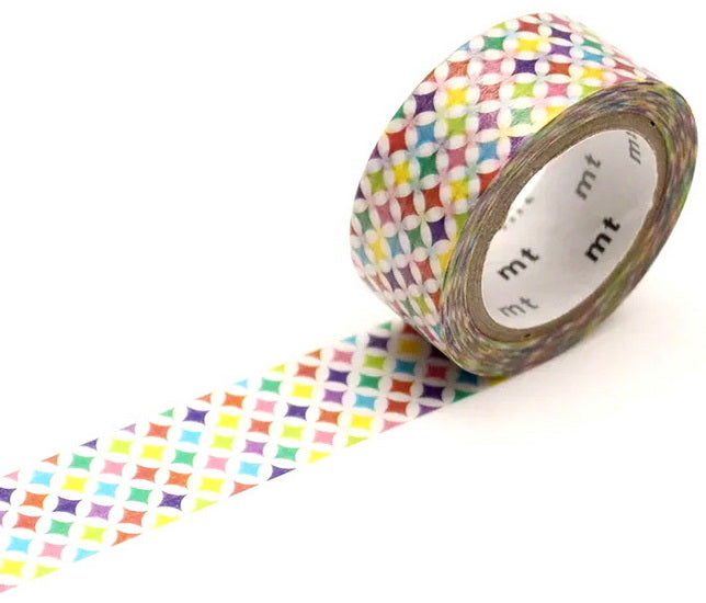 RUBAN WASHI MT 15MMX7M Cercle Étincelant