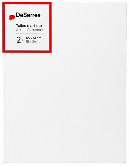 Ens. 2 Toiles de base 18x24x5/8 po