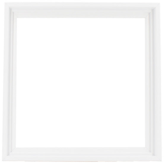 Regular Floating Frame White - 12X12"