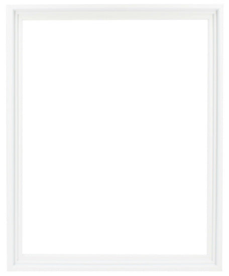 Regular Floating Frame White - 16X20"