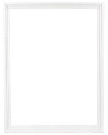 Regular Floating Frame White - 18X24"