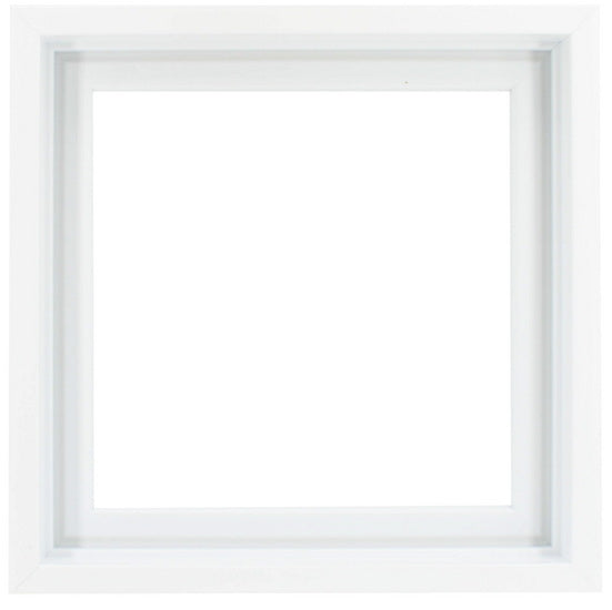 Gallery Floating Frame White - 12X12"