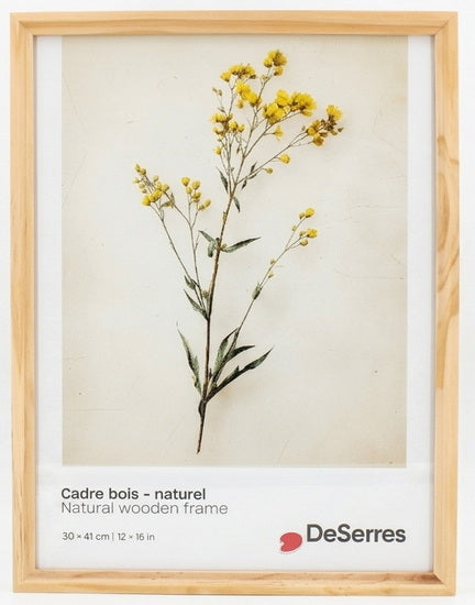 Wood Frame Natural - 12X16"