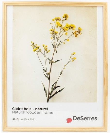 Wood Frame Natural - 16X20"