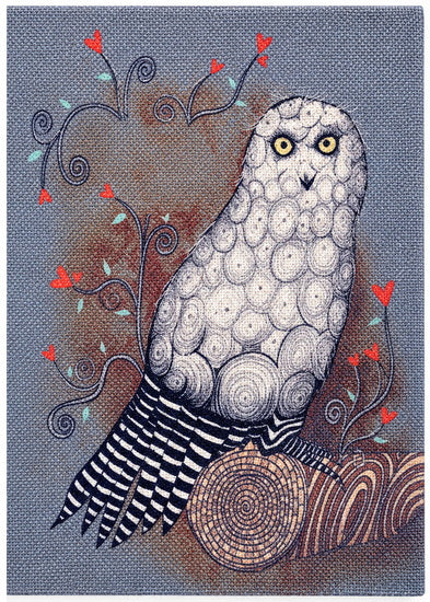 Journal ligné hibou