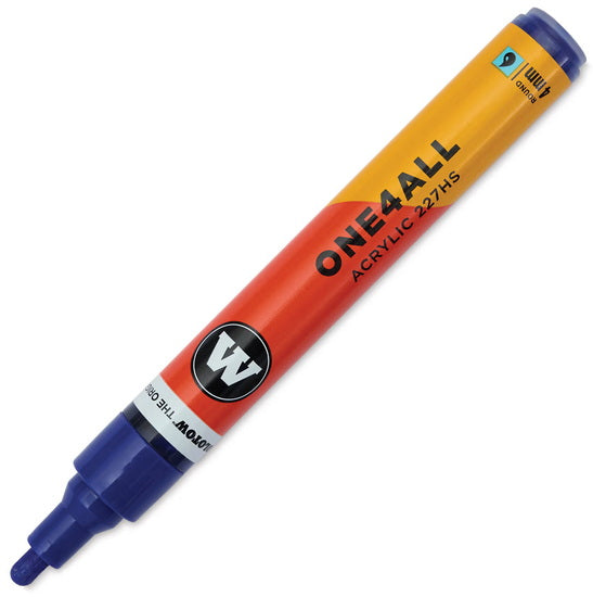 Marqueur acrylique One4All - 4mm bleu nuit