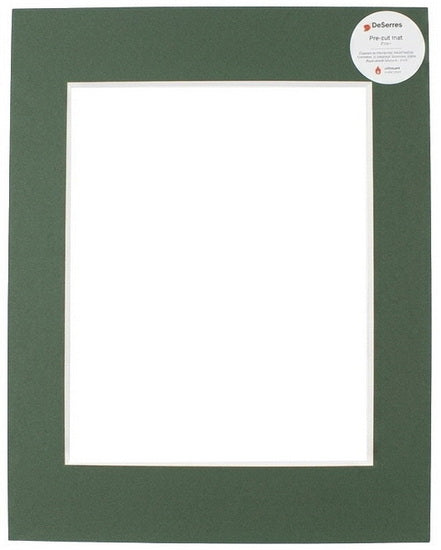 Passe-partout vert - 11x14/8x10po