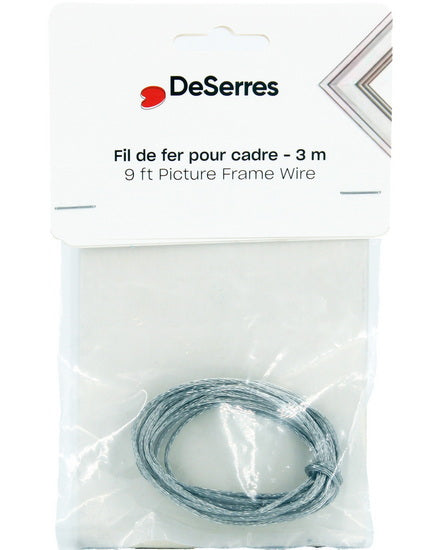 Fil de fer pour cadre 9pi