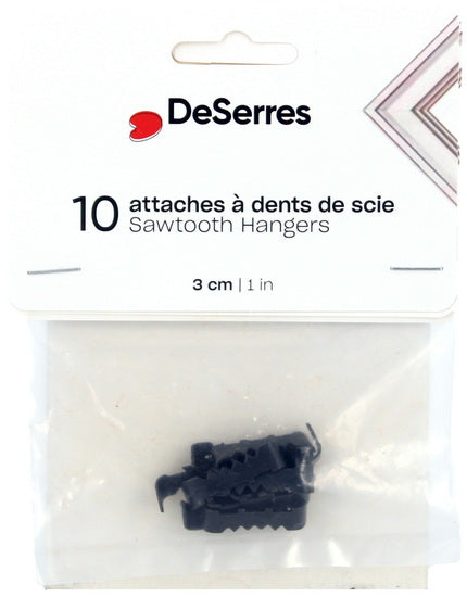 Ens. 10 dents de scie 1po