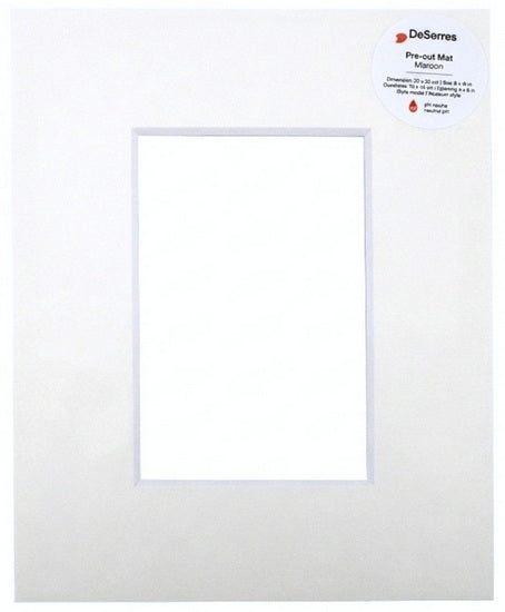 Passe-partout blanc cassé - 8x10/4x6po