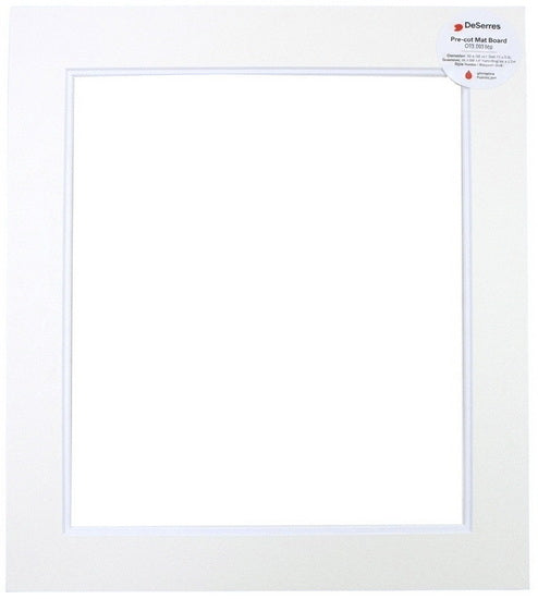 Passe-partout blanc cassé - 11x14/8.5x11po