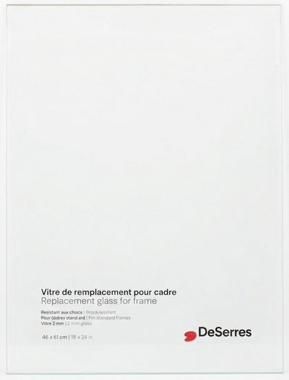Vitre pour cadre - 18x24po
