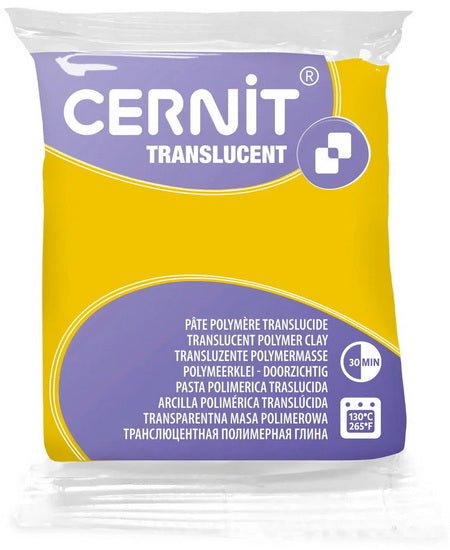 Translucent Polymer Clay - Dark Straw - 56g