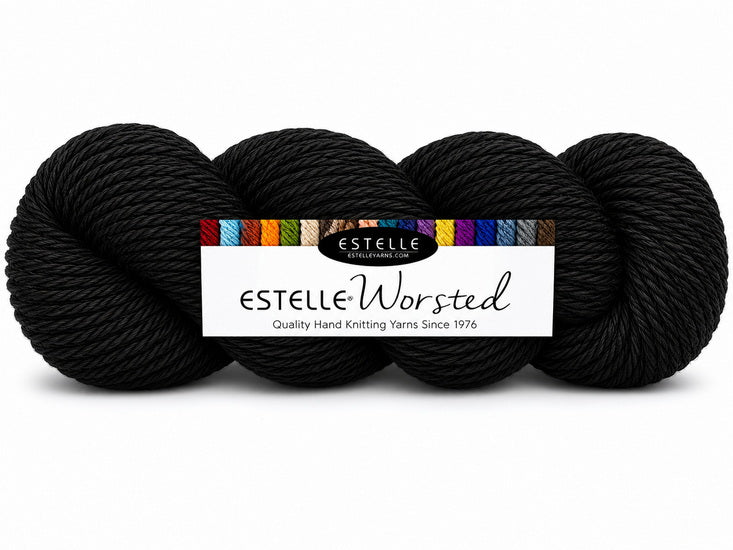 Fil worsted 40% laine #4 100g ours brun
