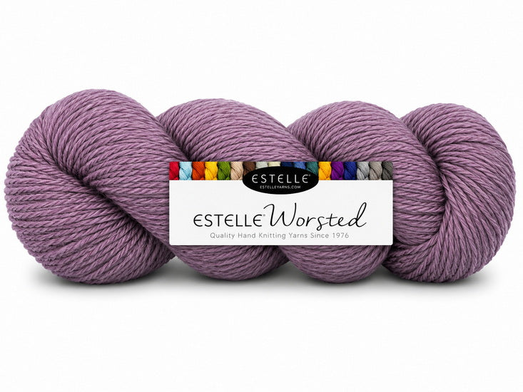 Fil worsted 40% laine #4 100g pré chiné