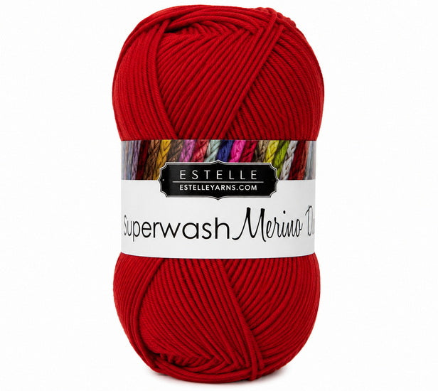 Fil superwash merino #3 50g canneberge