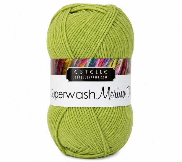 Fil superwash merino #3 50g lime