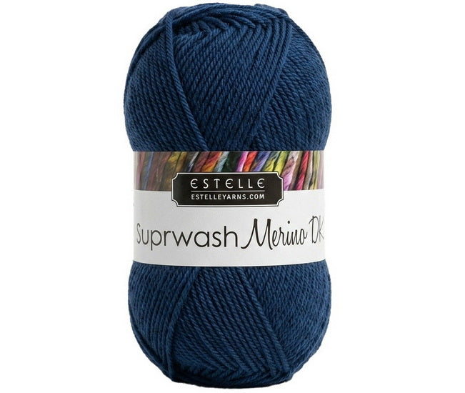 Fil superwash merino #3 50g tanzanite chiné