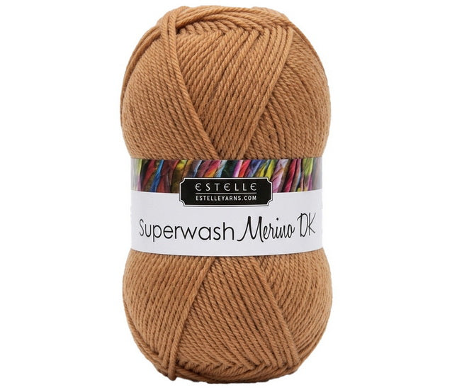Fil superwash merino #3 50g pain d'épices
