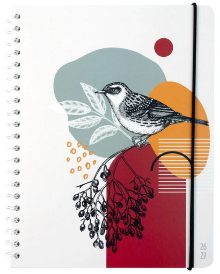 Agenda 26/27 Oiseau géométrique 1s/2p