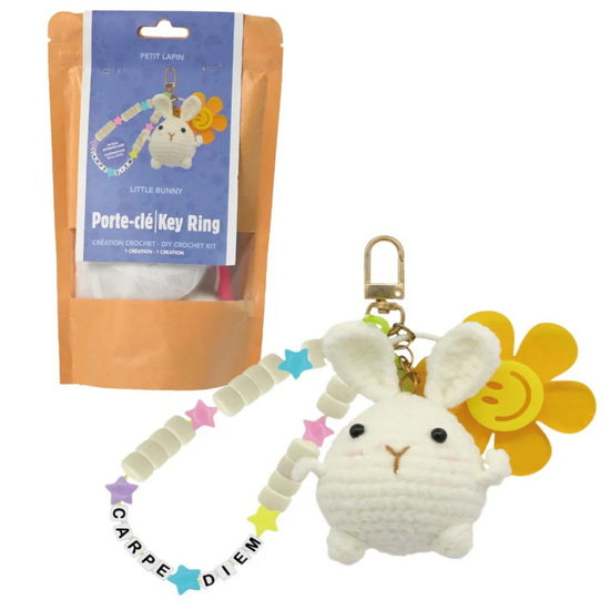 Keyring Crochet Kit Small Rabbit
