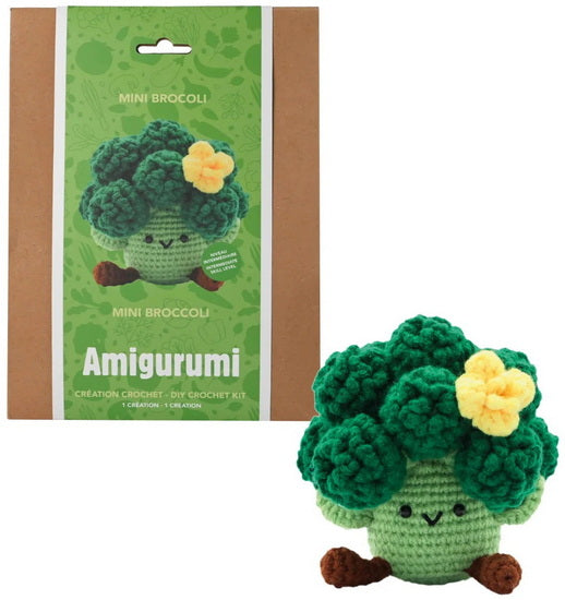 Ens. crochet mini broccoli