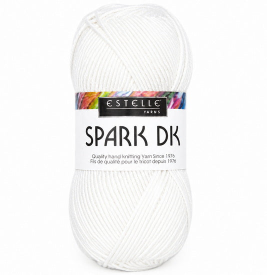 Fil Spark DK #3 Blanc - 100g