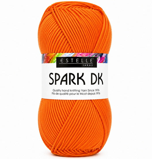 Yarn Spark DK #3 Tangerine - 100g