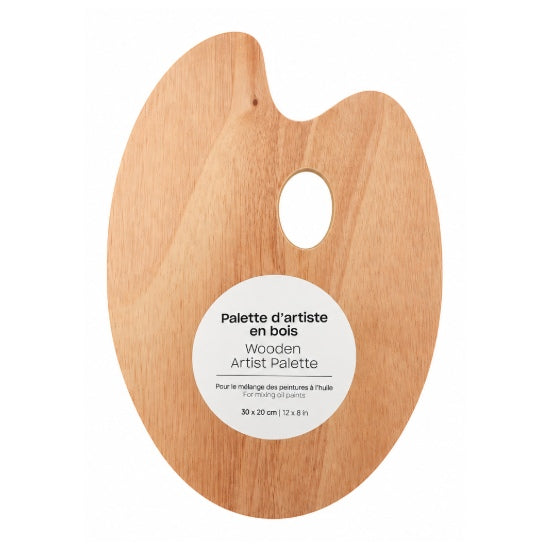 Oval Polywood Palette – 8x12’’