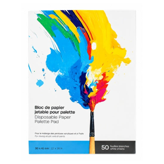 Paper Palette White - 12x16"