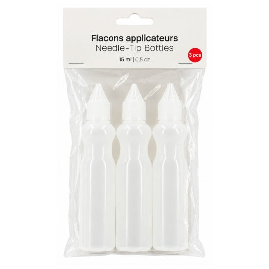 Set 3  Squeeze Bottles - 15ml