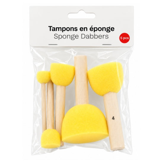 Set 5 Sponge Brushes