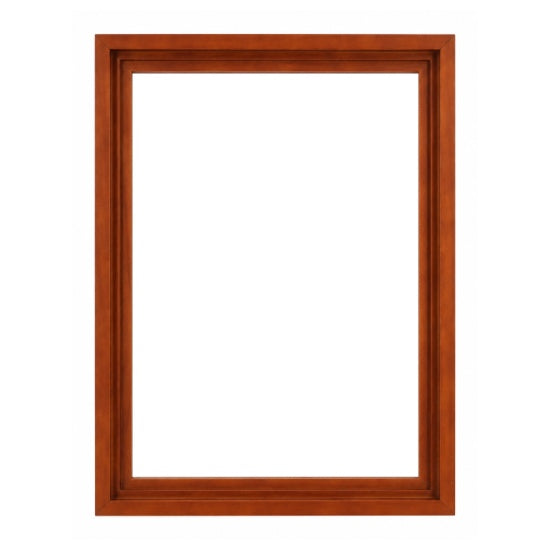 Cadre flottant bois régulier noyer - 11X14PO