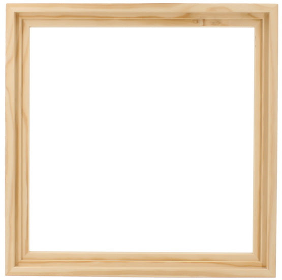 Floater Frame Wood Regular Natural - 12''X12''