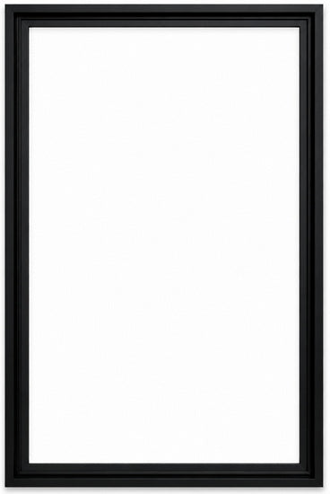 Floater Frame Wood Regular Black - 18''X24''
