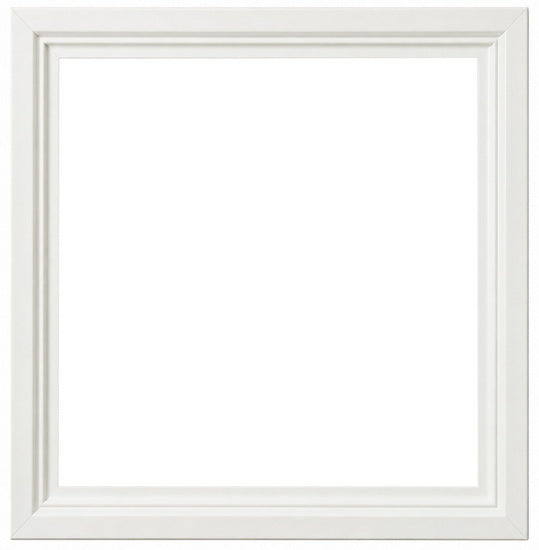 Floater Frame Wood Regular White - 12''X12''
