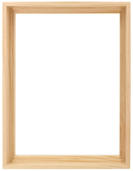 Floater Frame Wood Gallery Natural - 12''X16''