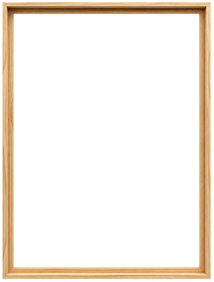 Floater Frame Wood Gallery Natural - 24''X36''
