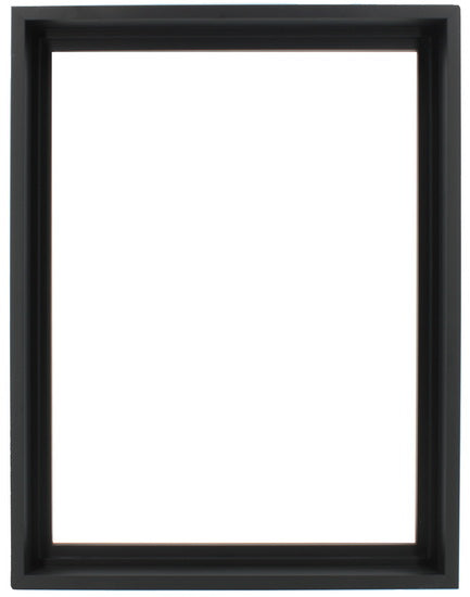 Floater Frame Wood Gallery Black - 12''X16''