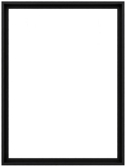 Floater Frame Wood Gallery Black - 24''X36''