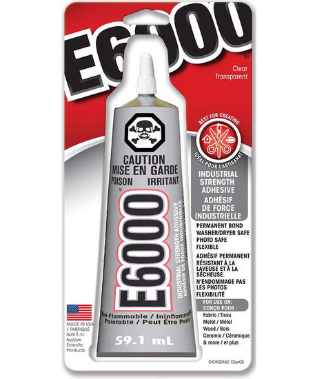 Colle extrême E6000 claire - 59.1ml