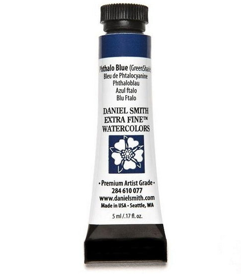 Aquarelle tube Bleu de phtalocyanine S1 - 5ml