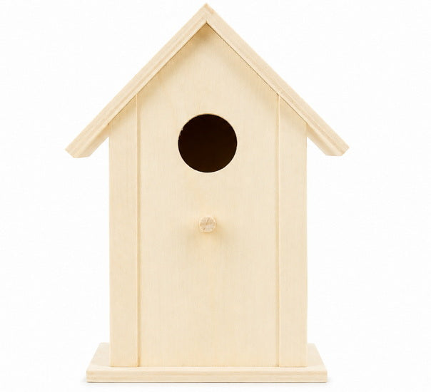 Cabane à oiseaux en bois