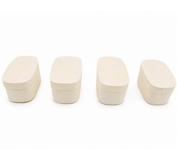 Ens. 4 Mini boîtes carrées